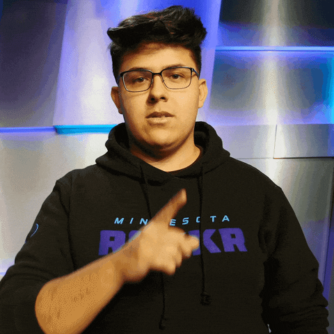rokkr esports shh shhh shush GIF