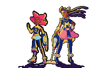 Hero Girl Power Sticker by Cabblow Studios