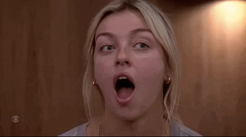 Shocked Reilly GIF by Big Brother