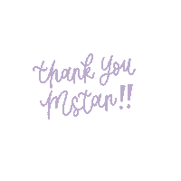 Teddy Bear Thank You Sticker