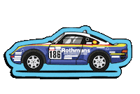 Vintage Racing Sticker by Porsche Museum