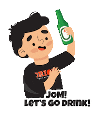 OrionDigital party cheers drinking socialmedia Sticker