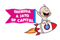Entrega A Jato Bebe Fofuxo Sticker by Bebê Fofuxo