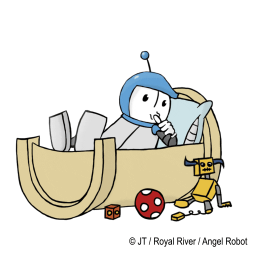 RoyalRiverMusik giphyupload baby robot boy Sticker