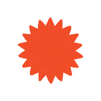 Illustration Sun Sticker