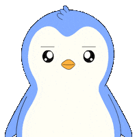Penguin What Sticker by Pudgy Penguins