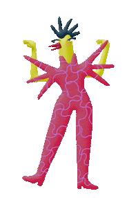 Dance Animation Sticker by JordanBruner