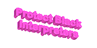 probonoasl protect black interpreters Sticker