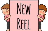 Couple Reel Sticker