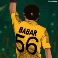 Babar Azam King GIF