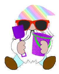 Summer Sunglasses Sticker
