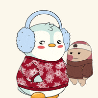 I Love You Hug GIF by Pudgy Penguins