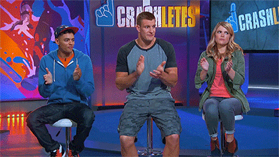 rob gronkowski nfl GIF by Nickelodeon