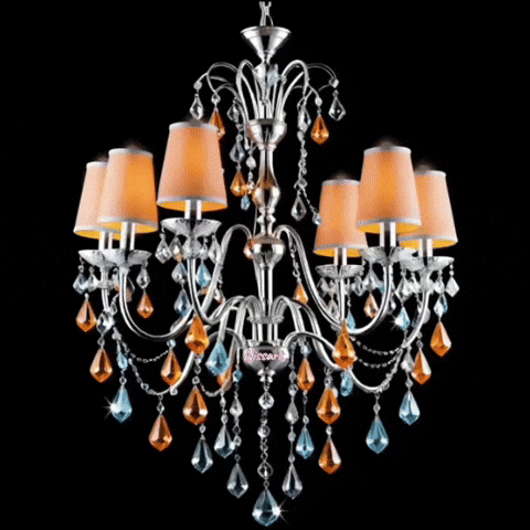 Nissart blue home light orange GIF