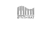 Synthikat logo twist synthikat synthikatlogotwist Sticker