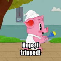 Park Oops GIF by The Pigasso