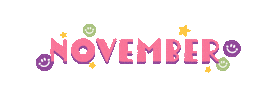 November Sticker by Marcela Illustrates