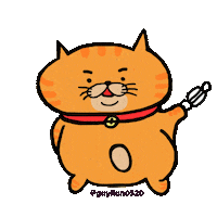 guyilun0520 sick 貓咪 防疫 口罩 Sticker