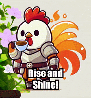 Rise And Shine Coffee GIF by Zorooster
