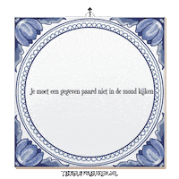 Wijsheid Trots Sticker by Tegelspreuken.nl