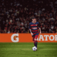 winning lionel messi GIF by Gatorade Football