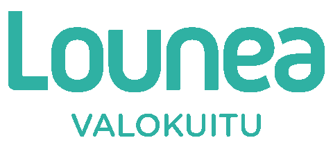 Logo Internet Sticker by Lounea Valokuitu
