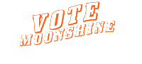 Cgyhd Vote Moonshine Sticker by Calgary Harley-Davidson