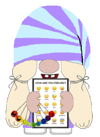 Feelings Gnome Sticker