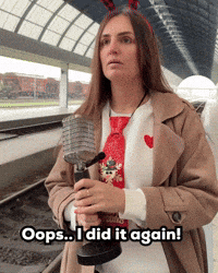 Sorry Oops I Did It Again GIF by Ai Nostri