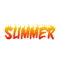 summer melting Sticker