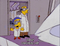 Season 7 Snow GIF by The Simpsons