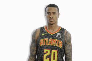 John Collins Reaction GIF by Atlanta Hawks