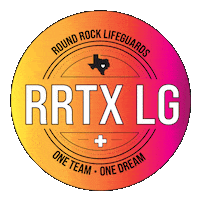Lg Guard Sticker by Round Rock Lifeguards