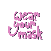 Do The Right Thing Pink Sticker by Amor Design Studio