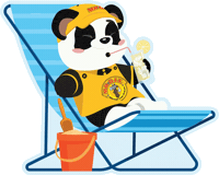 Panda Sticker by MR. DIY
