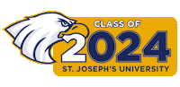 Golden Eagles Congrats Sticker by St. Joseph's University New York
