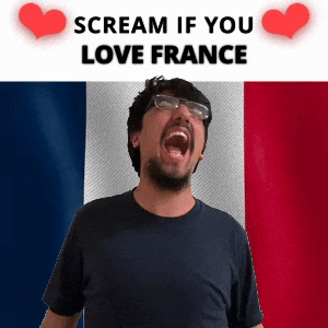 SCREAM IF YOU LOVE FRANCE