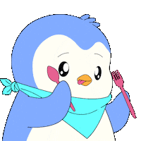 Hungry Penguin Sticker by Pudgy Penguins