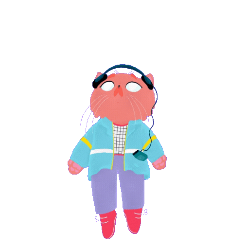 Floating Stranger Things Sticker by Poupoutte