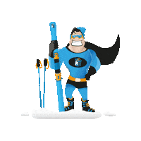 Fran Franken Sticker by @frankenspalter.ch