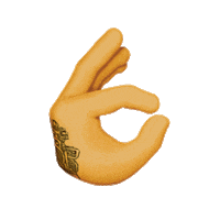 Emoji Ok Sticker by Nie Wieder Broke