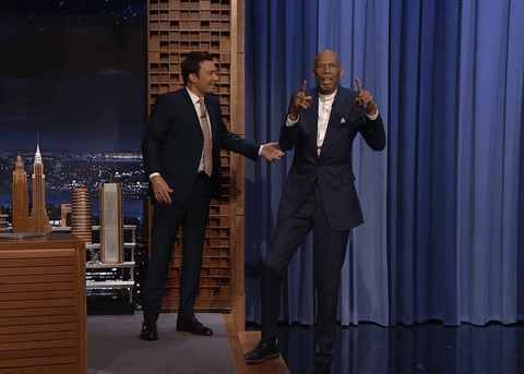 Kareem Abdul-Jabbar Hello GIF by The Tonight Show Starring Jimmy Fallon