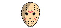 Horror Film Halloween Sticker