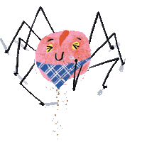 Web Spider Sticker by Scribble Kids Books