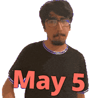 May 5 Sticker