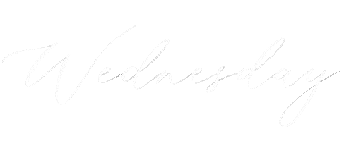 liaheyshop giphyupload simple calligraphy wednesday Sticker