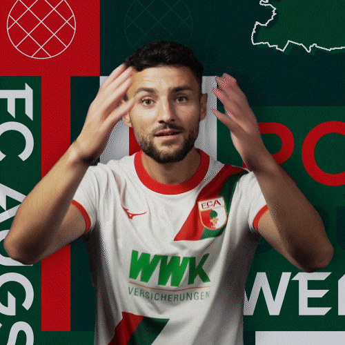 Confused Football GIF by FC Augsburg 1907