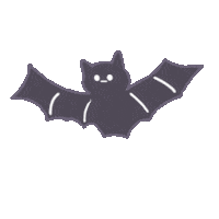 yunibani cat halloween magic happyhalloween Sticker