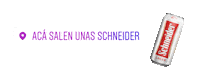 SchneiderArgentina sale cerveza birra lata Sticker