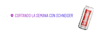 SchneiderArgentina sale cerveza birra lata Sticker